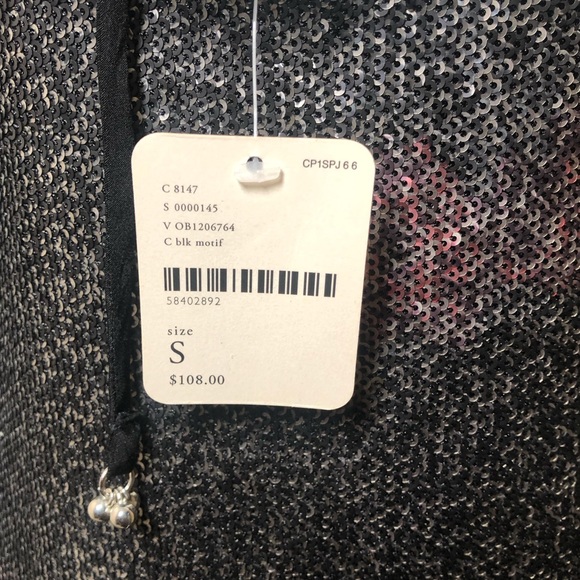 NWT Free People Sequined Mini Dress,Size-Small - Picture 6 of 9